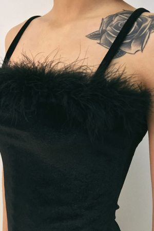Style Core Aesthetics, New Style Trends - Babe Furry Dress