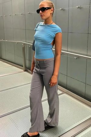 Style Core Aesthetics, New Style Trends - Backless Basic Top