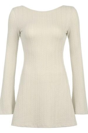 Style Core Aesthetics, New Style Trends - Backless Mini Dress