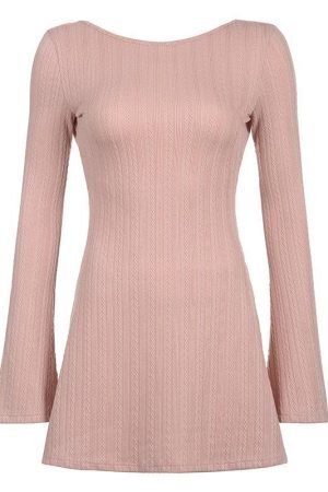 Style Core Aesthetics, New Style Trends - Backless Mini Dress