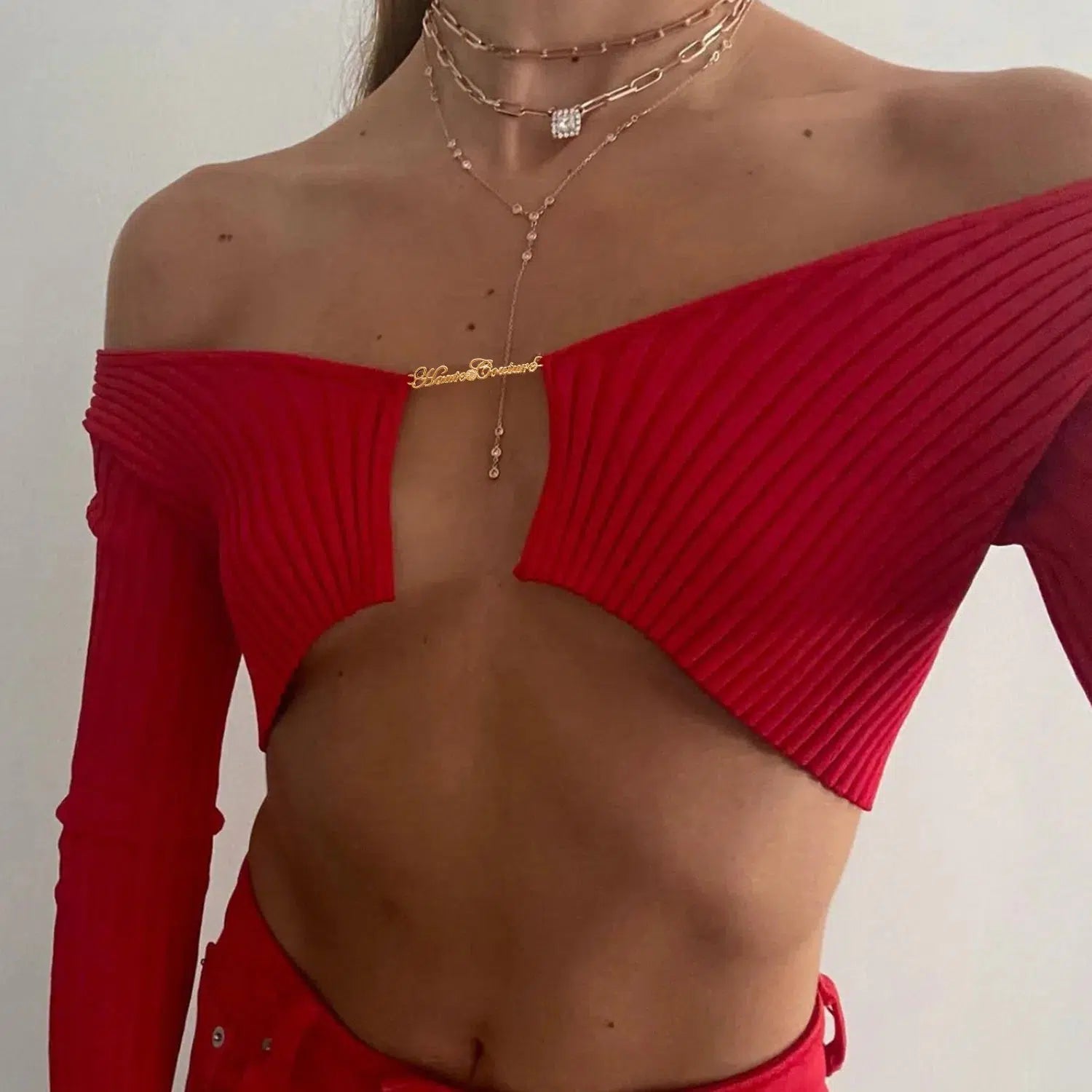 Style Core Aesthetics, New Style Trends - Baddie Knitted Open Front Crop Top Style Core Aesthetics, New Style Trends - Baddie Knitted Open Front Crop Top