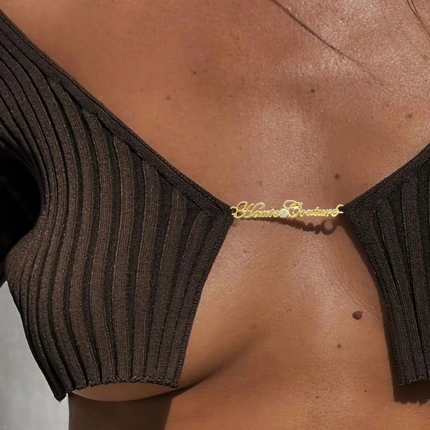 Style Core Aesthetics, New Style Trends - Baddie Knitted Open Front Crop Top