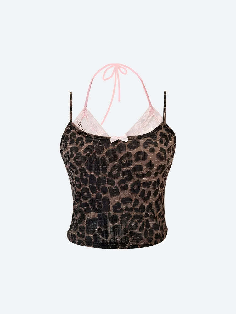 Style Core Aesthetics, New Style Trends - Baddie Leopard Crop Top Style Core Aesthetics, New Style Trends - Baddie Leopard Crop Top