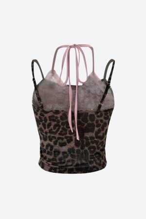 Style Core Aesthetics, New Style Trends - Baddie Leopard Crop Top