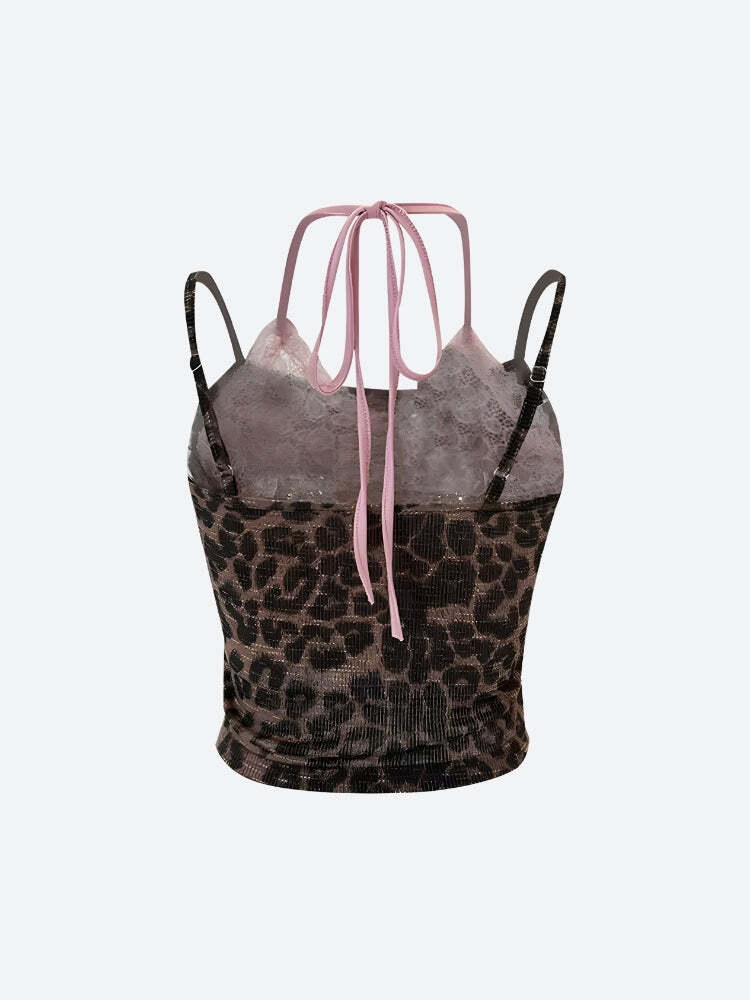 Style Core Aesthetics, New Style Trends - Baddie Leopard Crop Top Style Core Aesthetics, New Style Trends - Baddie Leopard Crop Top