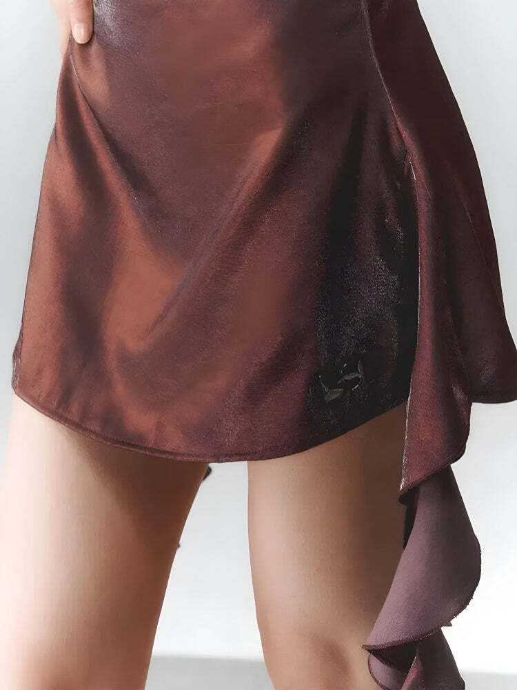 Style Core Aesthetics, New Style Trends - Balloon Sleeve Ruched Mini Dress Style Core Aesthetics, New Style Trends - Balloon Sleeve Ruched Mini Dress