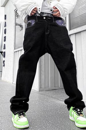 Style Core Aesthetics, New Style Trends - 'Bandanna' Jeans