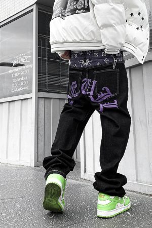 Style Core Aesthetics, New Style Trends - 'Bandanna' Jeans