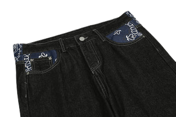 Style Core Aesthetics, New Style Trends - 'Bandanna' Jeans Style Core Aesthetics, New Style Trends - 'Bandanna' Jeans