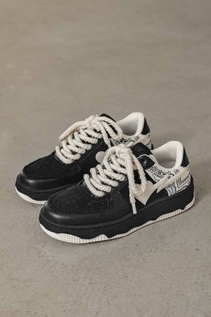 Style Core Aesthetics, New Style Trends - 'Bandanna' Shoes