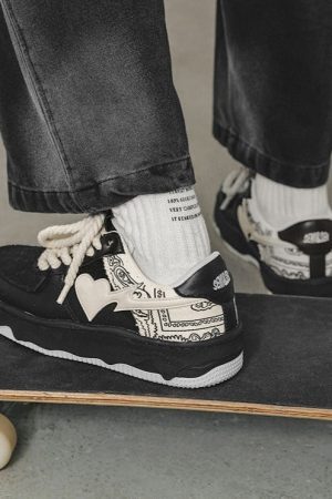 Style Core Aesthetics, New Style Trends - 'Bandanna' Shoes