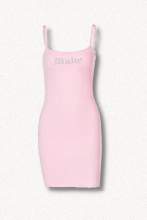 Style Core Aesthetics, New Style Trends - Barbie Baby Bodycon Mini Dress