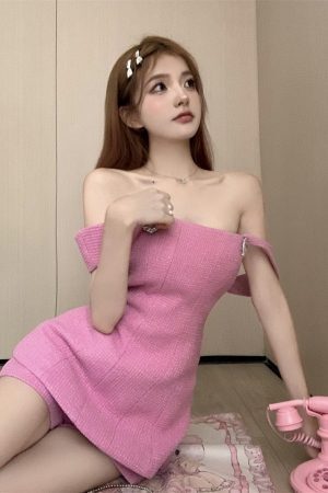 Style Core Aesthetics, New Style Trends - Barbie Top & Shorts Two Piece Set