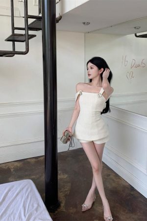 Style Core Aesthetics, New Style Trends - Barbie Top & Shorts Two Piece Set