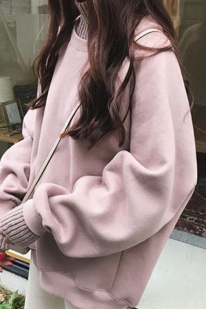 Style Core Aesthetics, New Style Trends - Basic High Neck Sweatshirt