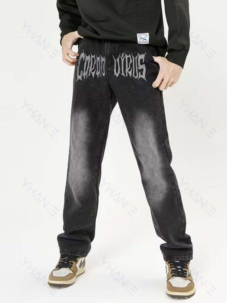 Style Core Aesthetics, New Style Trends - 'Bats' Jeans Style Core Aesthetics, New Style Trends - 'Bats' Jeans