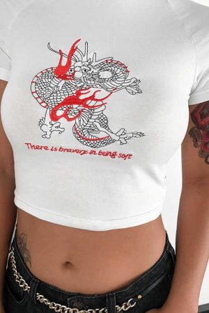 Style Core Aesthetics, New Style Trends - Being Soft Crop Tee