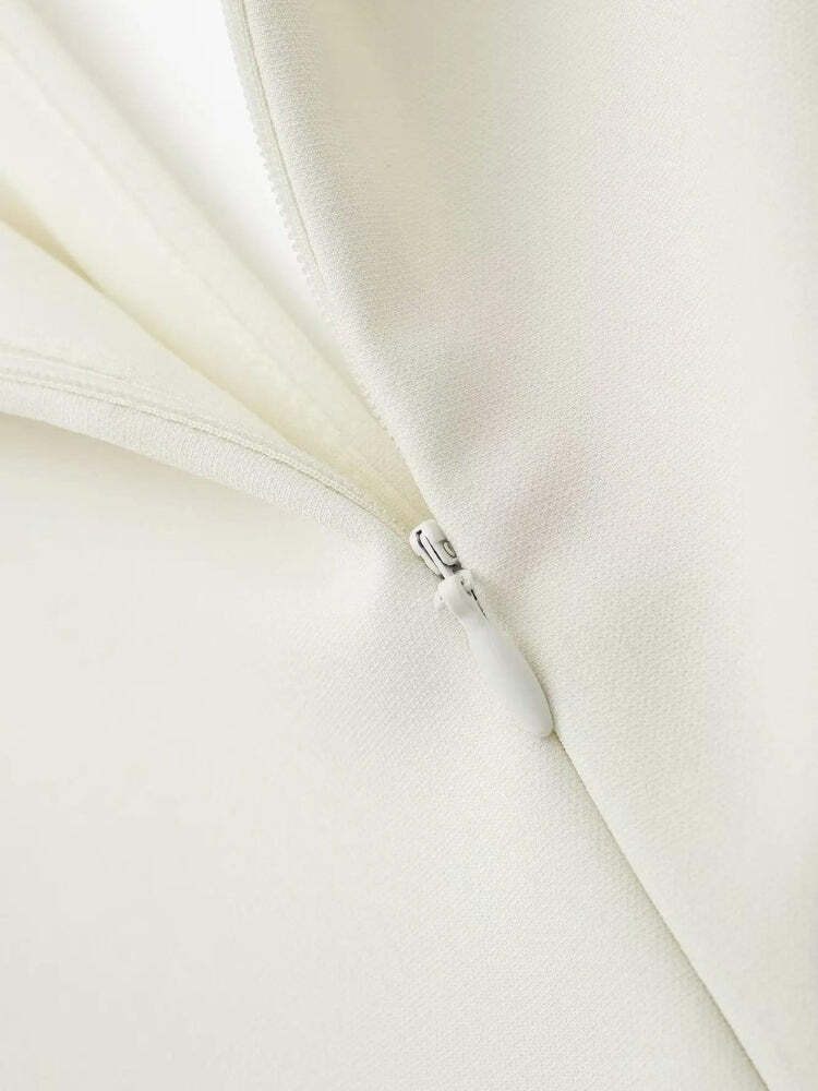 Style Core Aesthetics, New Style Trends - Belted Plunge Neck Mini Dress Style Core Aesthetics, New Style Trends - Belted Plunge Neck Mini Dress