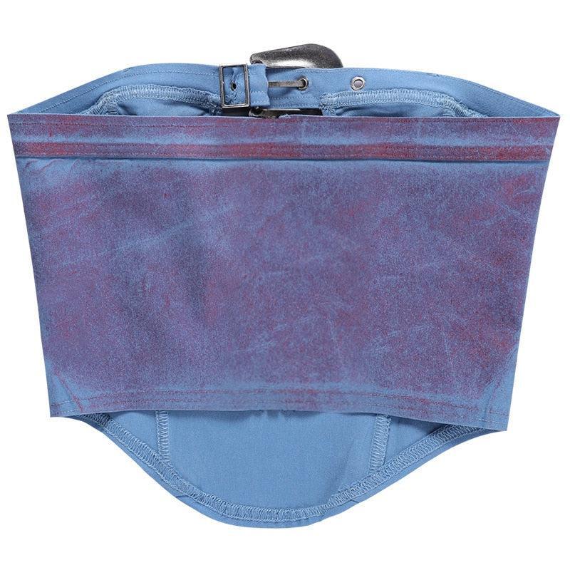 Style Core Aesthetics, New Style Trends - Belted Tube Top Style Core Aesthetics, New Style Trends - Belted Tube Top