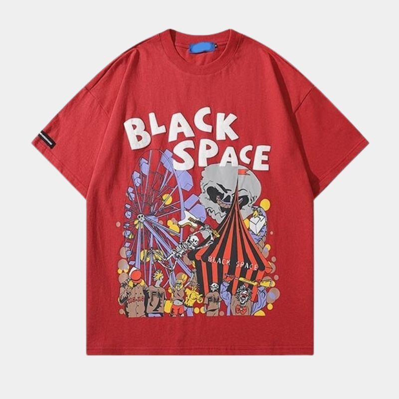 Style Core Aesthetics, New Style Trends - 'Black space' T shirt Style Core Aesthetics, New Style Trends - 'Black space' T shirt