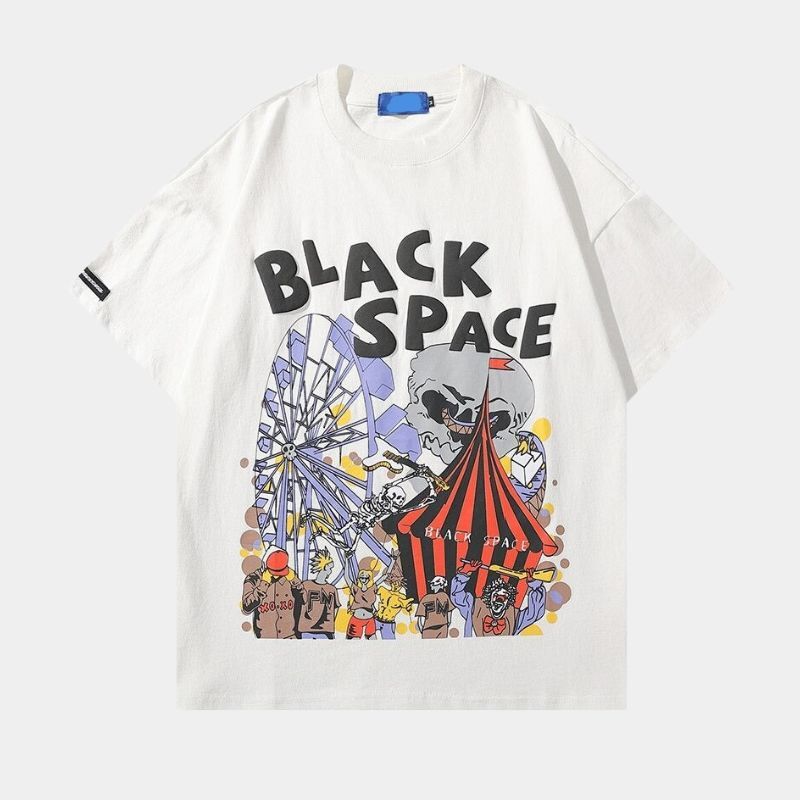 Style Core Aesthetics, New Style Trends - 'Black space' T shirt Style Core Aesthetics, New Style Trends - 'Black space' T shirt