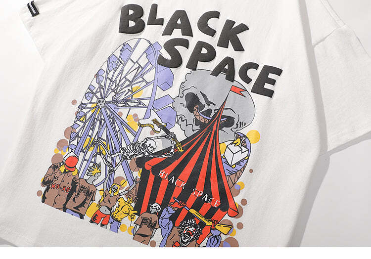 Style Core Aesthetics, New Style Trends - 'Black space' T shirt Style Core Aesthetics, New Style Trends - 'Black space' T shirt