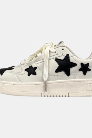 Style Core Aesthetics, New Style Trends - 'Black Star' Shoes