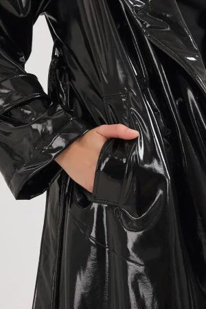 Style Core Aesthetics, New Style Trends - Black Trench Coat