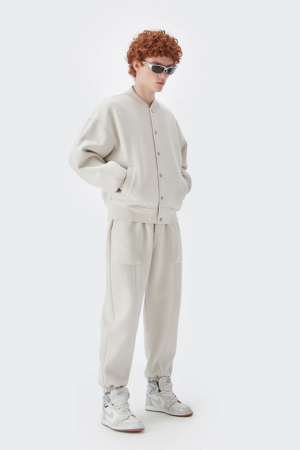 Style Core Aesthetics, New Style Trends - Blank Varsity Jacket