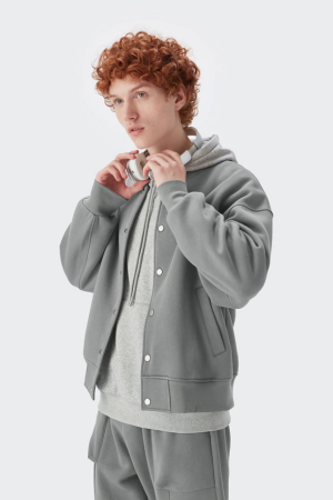 Style Core Aesthetics, New Style Trends - Blank Varsity Jacket