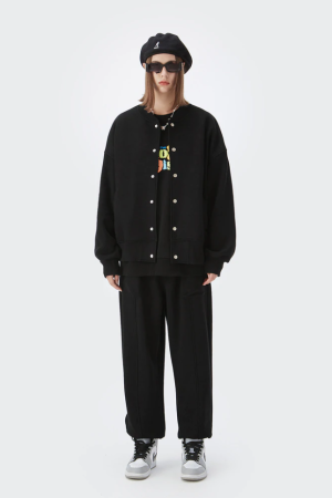 Style Core Aesthetics, New Style Trends - Blank Varsity Jacket