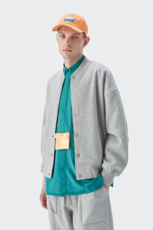 Style Core Aesthetics, New Style Trends - Blank Varsity Jacket