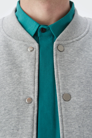 Style Core Aesthetics, New Style Trends - Blank Varsity Jacket