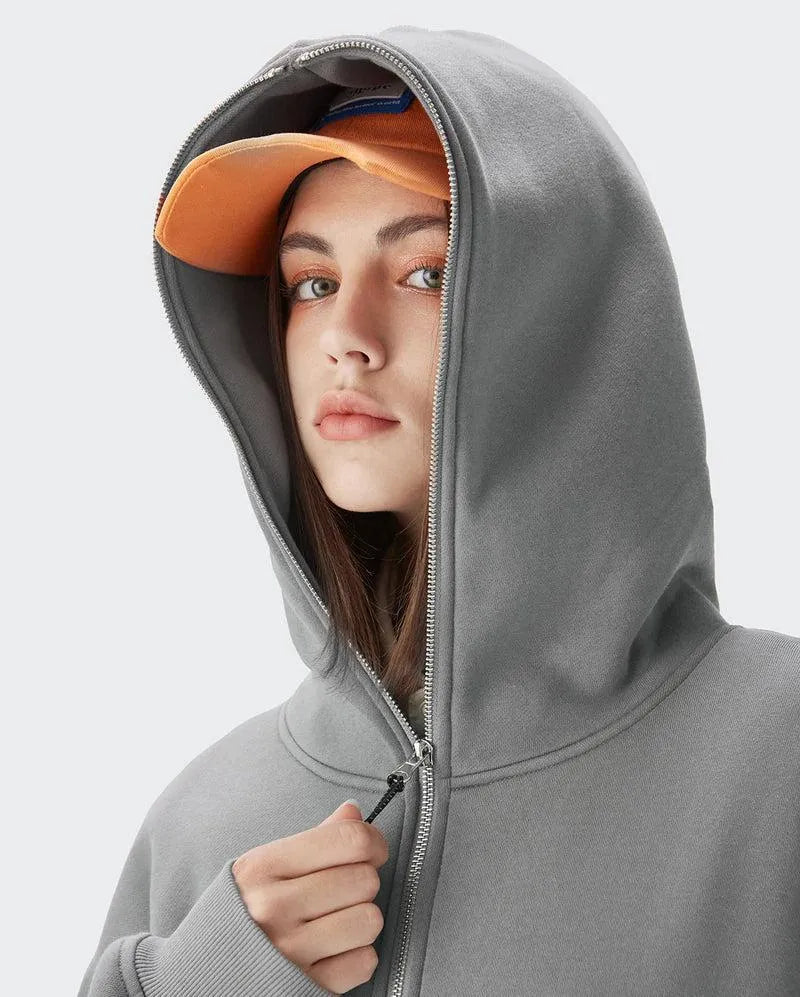 Style Core Aesthetics, New Style Trends - Blank Zip Hoodie Style Core Aesthetics, New Style Trends - Blank Zip Hoodie