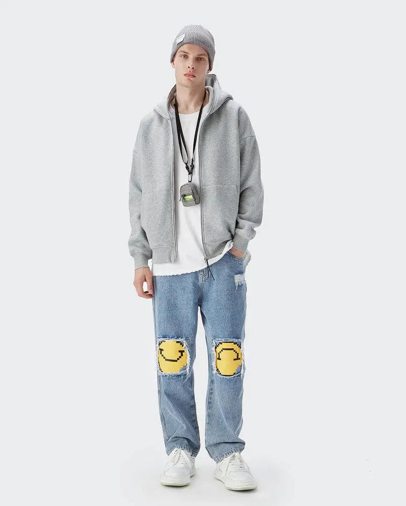 Style Core Aesthetics, New Style Trends - Blank Zip Hoodie Style Core Aesthetics, New Style Trends - Blank Zip Hoodie