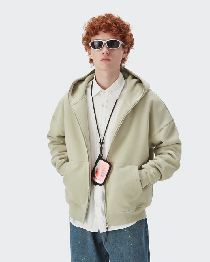 Style Core Aesthetics, New Style Trends - Blank Zip Hoodie Style Core Aesthetics, New Style Trends - Blank Zip Hoodie