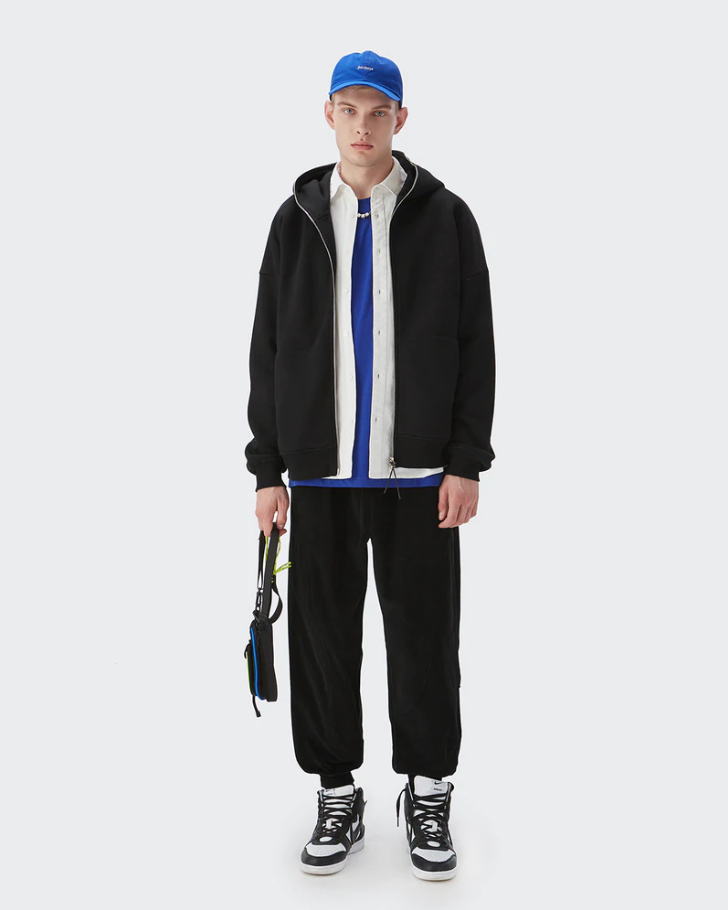 Style Core Aesthetics, New Style Trends - Blank Zip Hoodie Style Core Aesthetics, New Style Trends - Blank Zip Hoodie