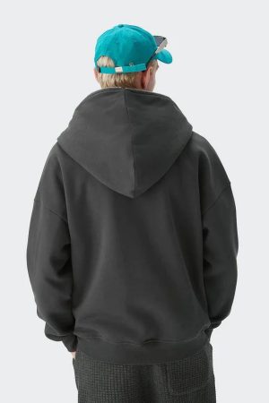 Style Core Aesthetics, New Style Trends - Blank Zip Hoodie