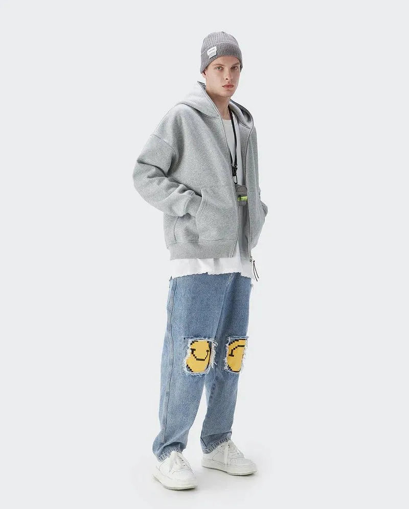 Style Core Aesthetics, New Style Trends - Blank Zip Hoodie Style Core Aesthetics, New Style Trends - Blank Zip Hoodie