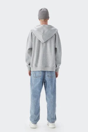 Style Core Aesthetics, New Style Trends - Blank Zip Hoodie