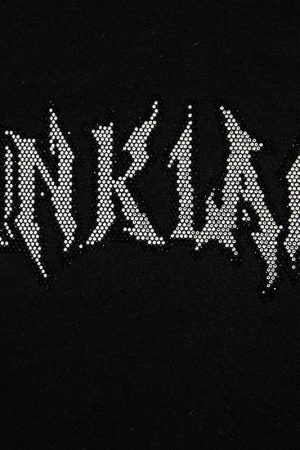 Style Core Aesthetics, New Style Trends - 'Blinged' Cotton T-Shirt