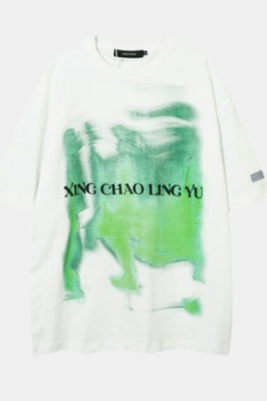 Style Core Aesthetics, New Style Trends - 'Blurred' T shirt