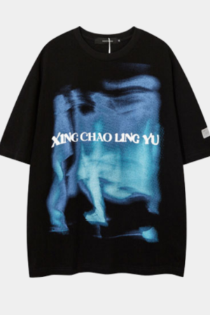 Style Core Aesthetics, New Style Trends - 'Blurred' T shirt