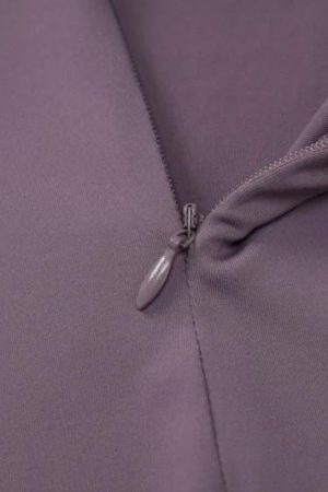 Style Core Aesthetics, New Style Trends - Bodycon Half Zip-Up Top