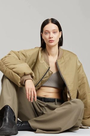 Style Core Aesthetics, New Style Trends - Bomber extra oversize 'Achille'