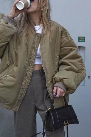 Style Core Aesthetics, New Style Trends - Bomber extra oversize 'Achille'