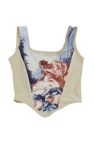 Style Core Aesthetics, New Style Trends - Born Again Virgin Crop Top