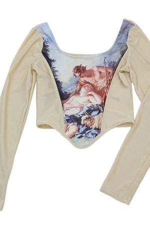 Style Core Aesthetics, New Style Trends - Born Again Virgin Crop Top