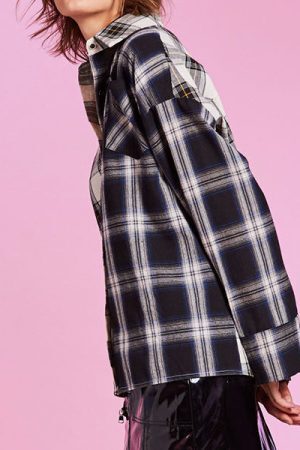 Style Core Aesthetics, New Style Trends - Boyfriend Check Shirt