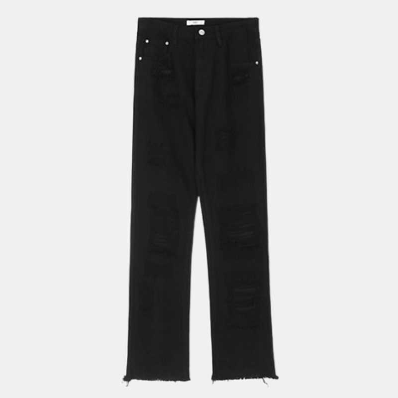 Style Core Aesthetics, New Style Trends - 'Broken' Jeans